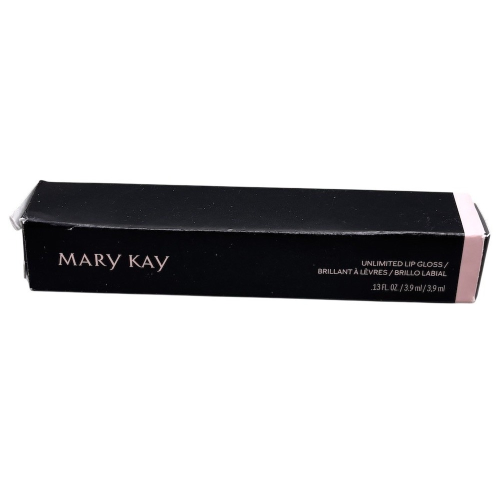 Mary Kay Unlimited Lip Gloss Nude Blush Nu Voilé Travel Size Boxed 0.13